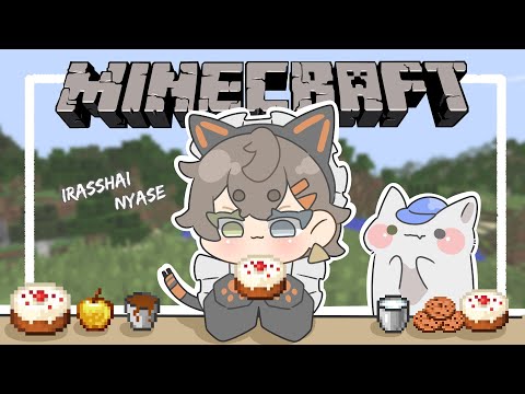 Insane Cat Café Time in Minecraft! 😱