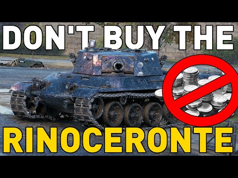 DON'T BUY THE RINOCERONTE in World of Tanks!