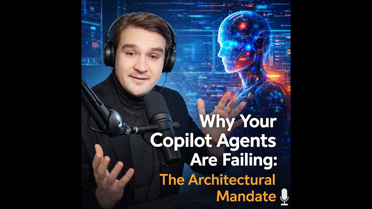 Why Your Copilot Agents Are Failing: The Architectural Mandate