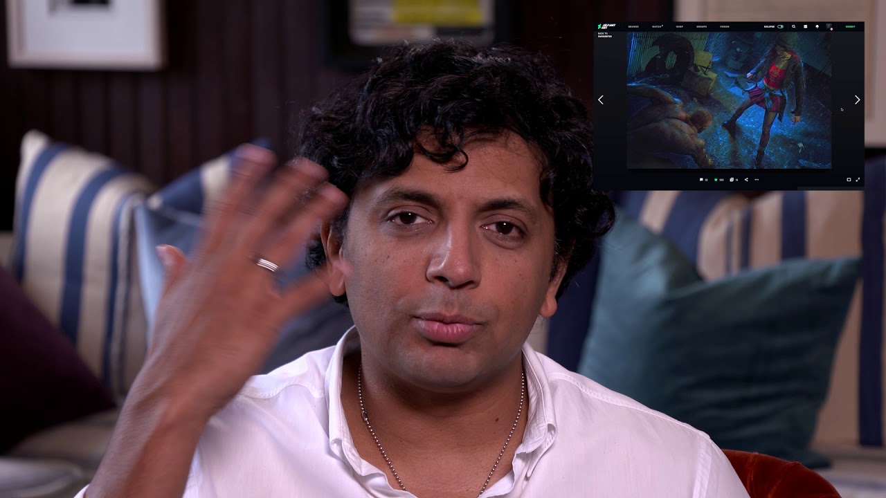 Winners of DeviantArt's Glass: Heroes vs Villains Contest with Director M. Night Shyamalan
