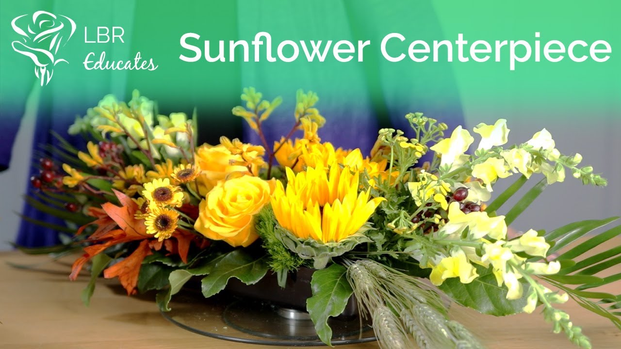 How to Create a Sunflower Centerpiece