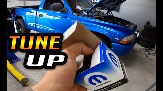 Dodge Dakota V8 Tune Up - Spark Plugs - Wires - Distributor - Ep 6