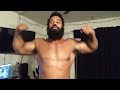 Samson Biggz Biceps Flexing & Bodybuilding Update 1-27-2022