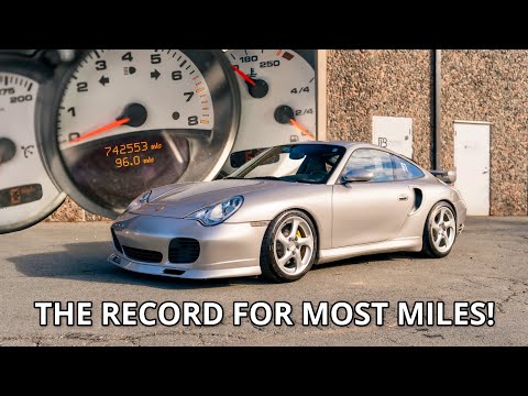 The worlds highest milage Porsche 996 Turbo!