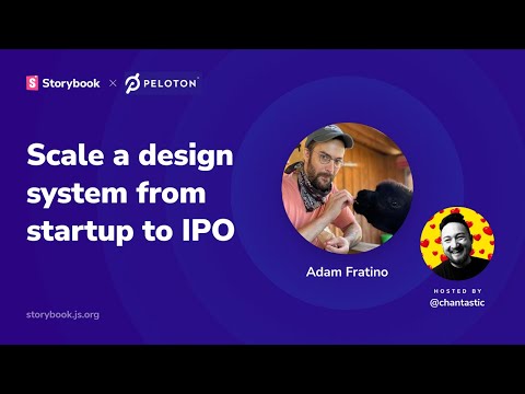 Scale a design system from startup to IPO — Adam Fratino, Peloton