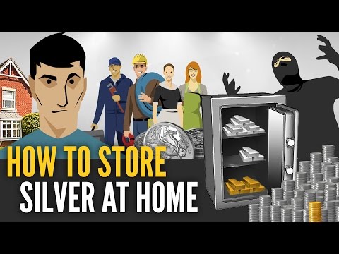 How To Store Silver Bars & Coins At Home - Mike Maloney