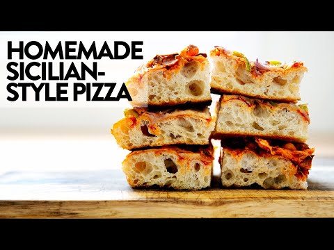 How to Make Sicilian-Style Pizza