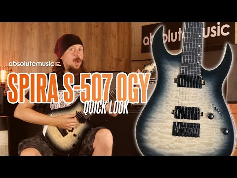 Демонстрация звучания электрогитары Spira S-507
