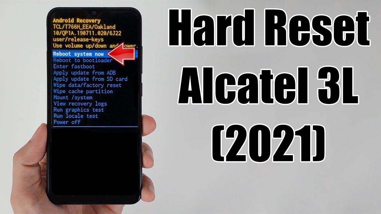 Hard Reset Alcatel 3L (2021) | Factory Reset Remove Pattern/Lock/Password (How to Guide)