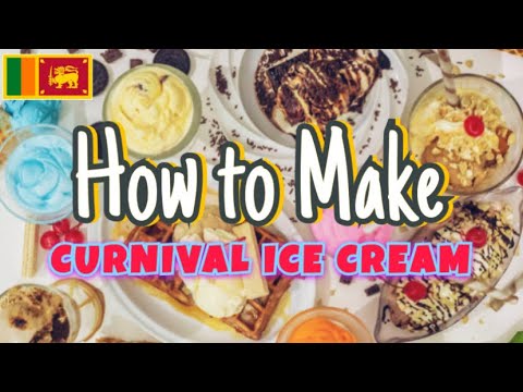 How to make Carnival ice Cream 🍦| Colombo 03🍧| Sri Lanka 🇱🇰 | ice cream | diary of Tharaka