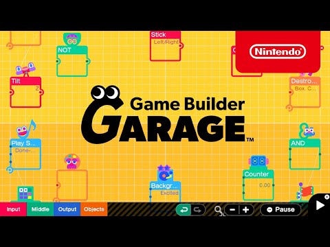 Game Builder Garage - Overview Trailer - Nintendo Switch thumbnail