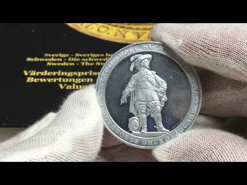 Sverige, Gustav II Adolf 1611-1632, Minnesmedalj med anledning av konungens död 1632, av Gust Ekvall