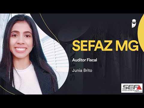 Junia Brito, approved at Sefaz MG for the position of Tax Auditor