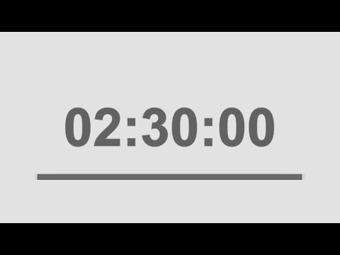 2 5 Hour Countdown Timer 150 Minute Timer