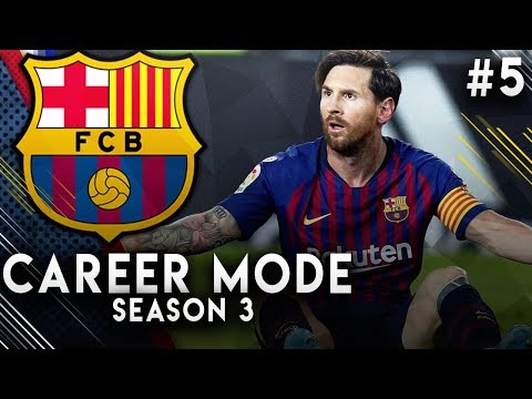 FIFA 19 Barcelona Career Mode EP5 - Where Is Messi?! 🤔