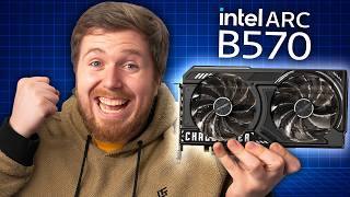 ASRock Intel Arc B570 Challenger 10GB OC (B570 CL 10GO) - відео 2