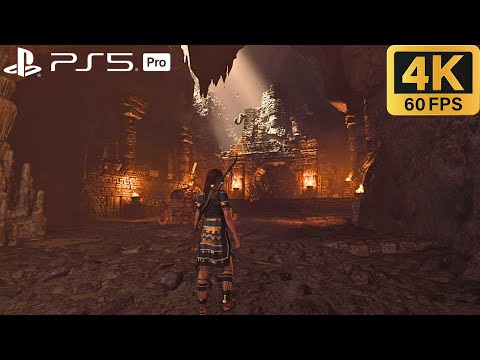 Shadow of the Tomb Raider 4K Gameplay | PS5 pro gameplay | 4K HDR gameplay | 4k 60fps Gameplay | RTX