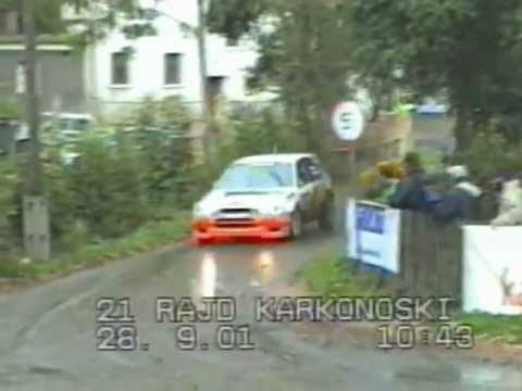 Toyota corolla wrc-Tomasz Kuchar-Rajd Karkonoski 2001