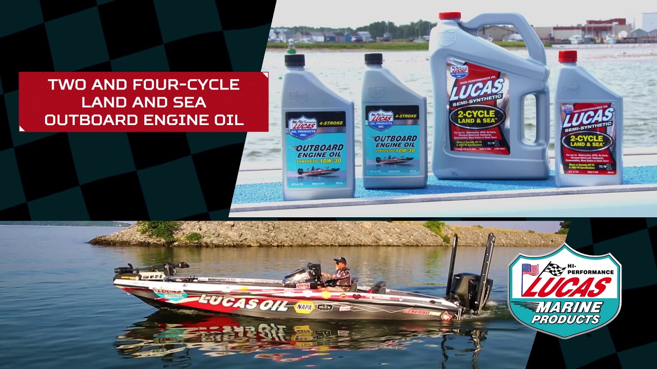 Lucas Outboard Engine Oil