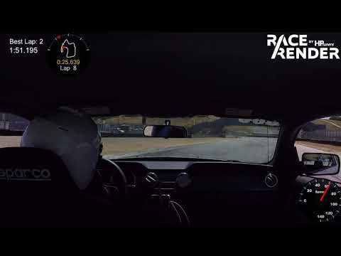 Laguna Seca 1:49.568 2006 Ford Mustang GT 6-17-2019