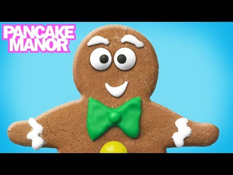THE GINGERBREAD MAN STORY ♫| Nursery Rhyme Song for Kids| Pancake Manor Video