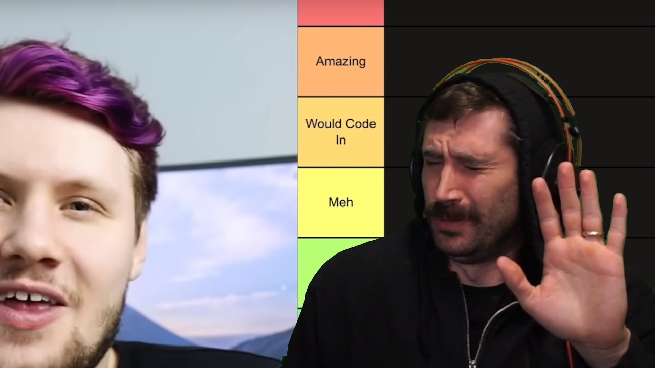 MAXIMUM CRINGE Programming Language Tier List | Prime Reacts