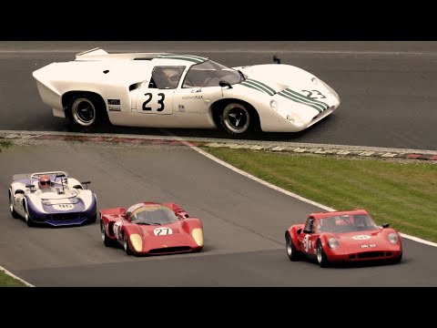 '67 Lola T70 MK3, '71 Ferrari 512 & more. Masters Historic Festival, Brands Hatch 2021