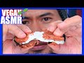 MARSHMALLOW CHOCOLATE CHIP COOKIES ASMR EATING VEGAN MUKBANG PitaEats