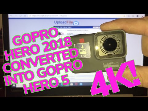 HOW to UPGRADE a GOPRO HERO 2018 into a GOPRO HERO 5