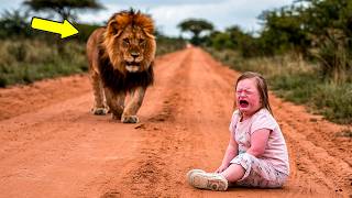 Pai Abandona Menina Autista na Savana, o Que o Leão Fez Emocionou a Todos