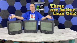 Three are better than one - Vintage TV repair