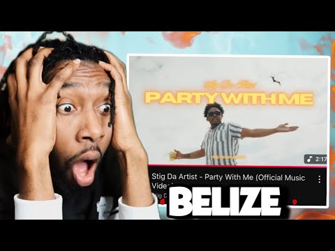 Jamaican Reacts to Belize 🇧🇿 Music! Stig Da Artist - Party With Me