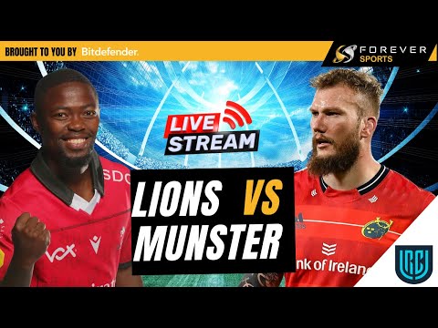 LIONS VS MUNSTER LIVE | URC Live Commentary & Watchalong