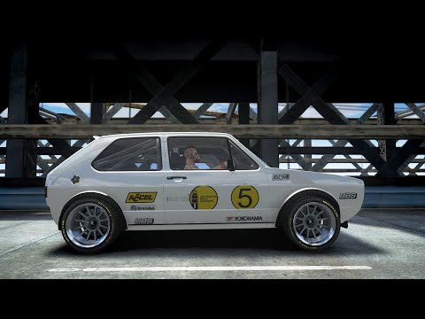 GTA IV VW Golf GTI MK1 Rally crash testing HD