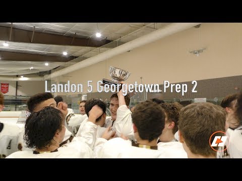 Georgetown Prep @ Landon Hockey IAC Championship Game Highlights