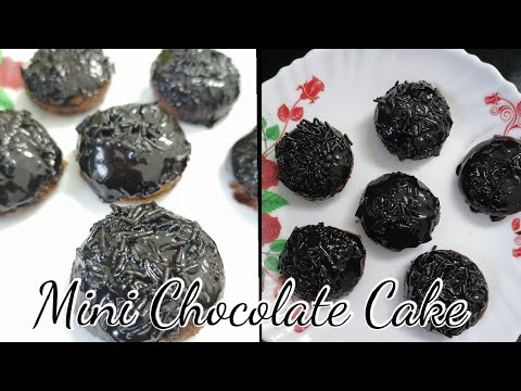 Mini Chocolate Cake Recipe || Tasty & Easy || how to make mini cake without oven