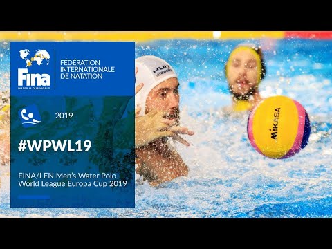 FINA LEN Men's Water Polo World League Europa Cup 2019 #WPWL19