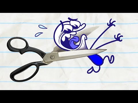 Pencilmate Can't Stop Playing! -in- ROCKS, PAPER, SCISSORS, OH MY! - Pencilmation Cartoons for Kids