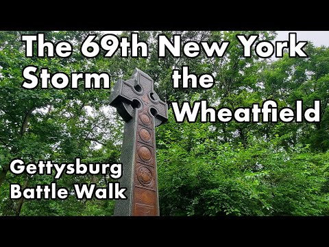 The 69th New York Storm the Wheatfield - Gettysburg Battle Walk with Ranger Dan Welch
