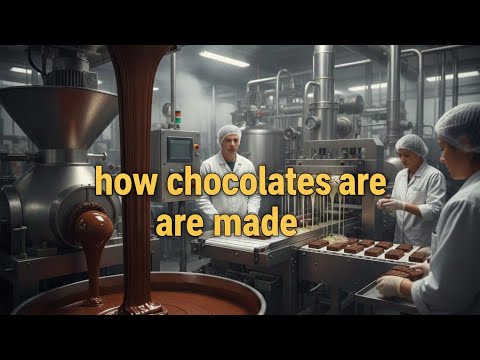How Chocolates are made in Factories 
