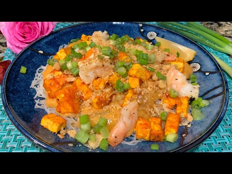 Pancit Palabok With Tofu Recipe #pansit #cookingchannel