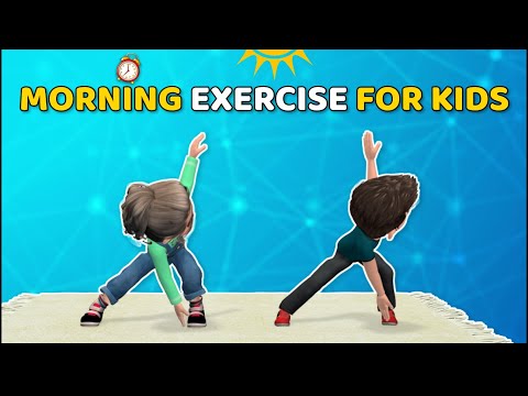 10 MINUTE CHILDREN'S MORNING EXERCISE – NO JUMPING, NO REPEATS