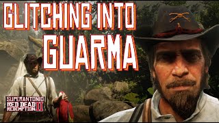Glitching Into Guarma With Arthur in Chapter 2, of Red Dead Redemption 2