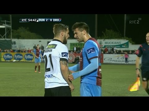 Dundalk 6-0 Drogs - 18th September 2015 - Marks sent off