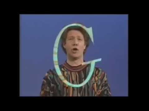 Sesame Street - Samuel Ramey sings the alphabet