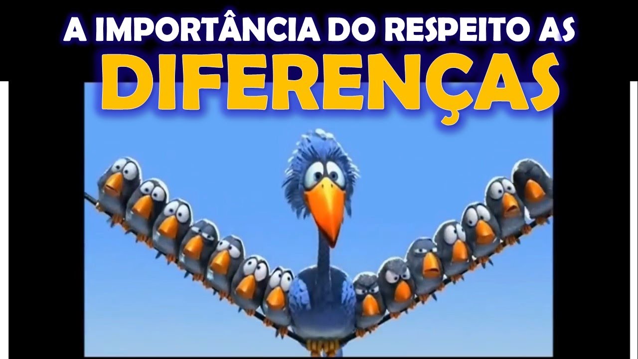 A Importância do Respeito as Diferenças - Animação