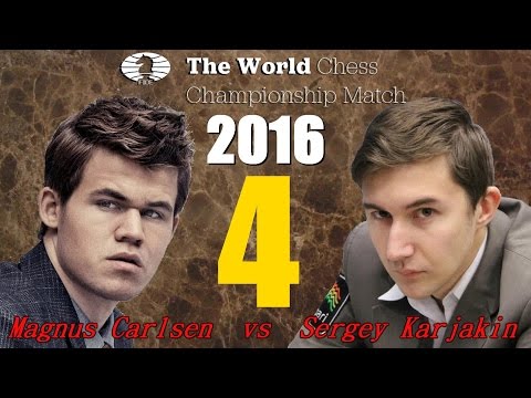 Partite Commentate di Scacchi 234 - Karjakin vs Carlsen (4) GM = Grande Muratore - 2016 [C88]