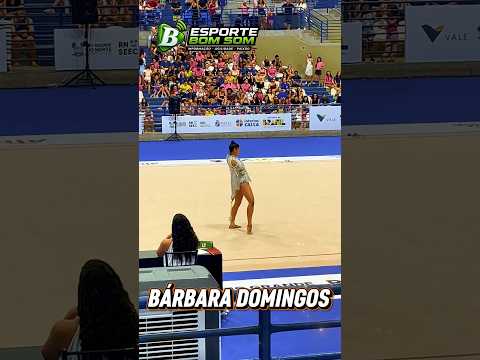 APRESENTAÇÃO DE BÁRBARA ENCANTA NO CAMPEONATO BRASILEIRO DE GINÁSTICA RÍTMICA EM NATAL
