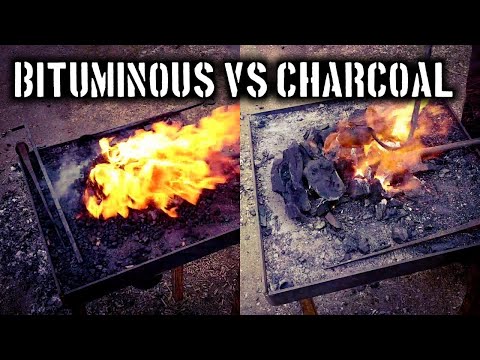 Charcoal vs bituminous coal