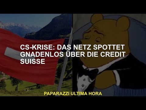 CS -Krise Das Netzwerk gnadenlos gnadenlos über die Credit Suisse